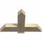 Ekena Millwork Eugene Rough Sawn Timber Gable Bracket, Douglas Fir, 36"W x 23"H x 4"D x 6"F, 15/12 Pitch GBW036X23X0406EUG00RDF - alternate 5